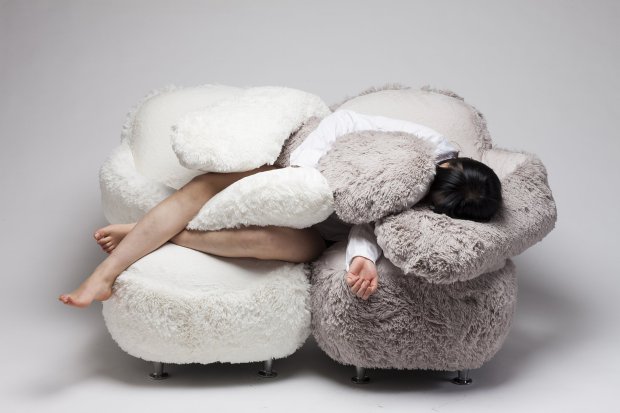 After a long tiring day at work whats better to come home to than a warm embrace on your comfy sofa. Well now you can combine the two with the 'Free Hug Sofa'. The Free Hug Sofa was created by designer Eun Kyoung Lee as an entry for the Aí Design Award & Competition. Aside from the sofa's cozy base, there's one feature that makes it entirely unique - it has arms! As you curl up on the Free Hug Sofa to read a book, relax, or even take a nap, you can wrap the arms around you so that, according to Lee, "It will hold you warm and soft like your mother, friend, and a lover without feeling lonely." When: 23 Feb 2016 Credit: Eun Kyoung Lee (Supplied by WENN.com) **WENN does not claim any ownership including but not limited to Copyright, License in attached material. Fees charged by WENN are for WENN's services only, do not, nor are they intended to, convey to the user any ownership of Copyright, License in material. By publishing this material you expressly agree to indemnify, to hold WENN, its directors, shareholders, employees harmless from any loss, claims, damages, demands, expenses (including legal fees), any causes of action, allegation against WENN arising out of, connected in any way with publication of the material.**