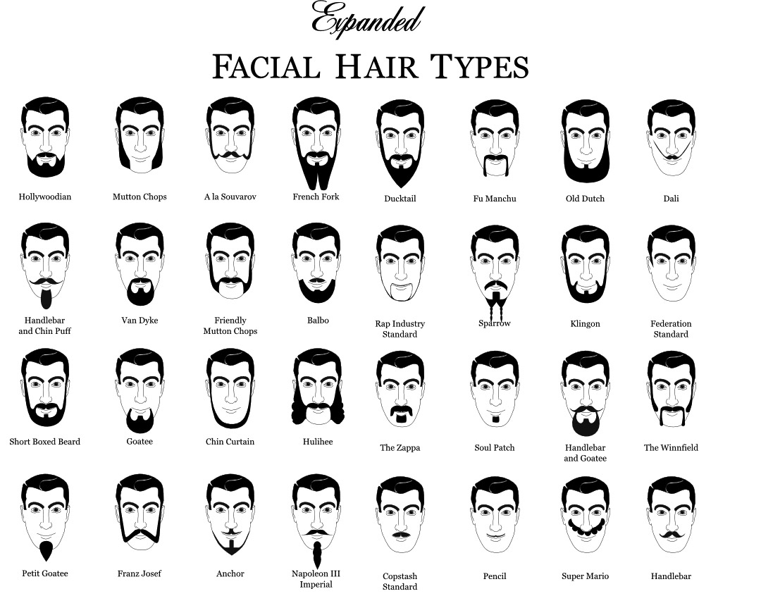 beard-mustache-facial-hair-types