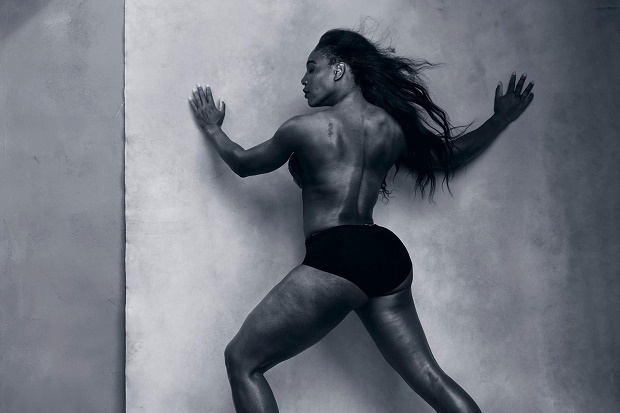 Serena Williams Annie Leibovitz fotóján