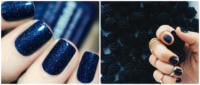 dark-navy-blue-nails